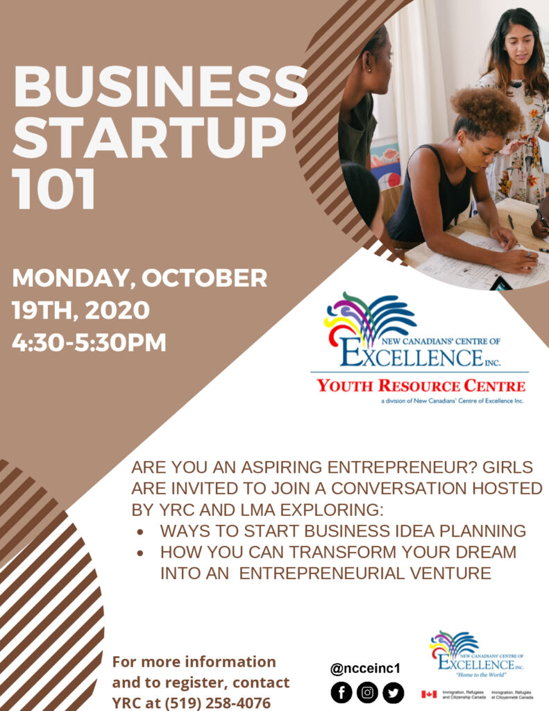 LMA - Business Start Up 101