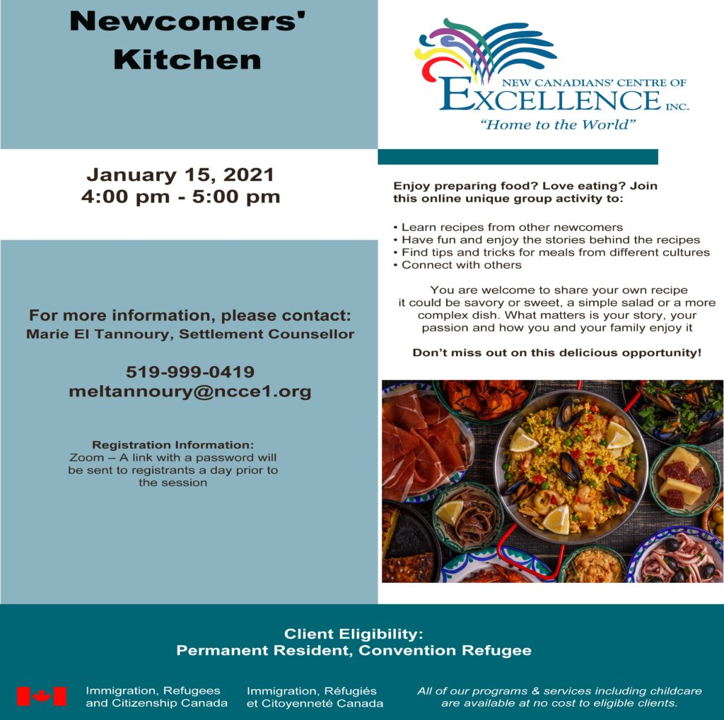 Newcomers Kitchen
