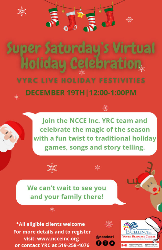Saturday Virtual Holiday