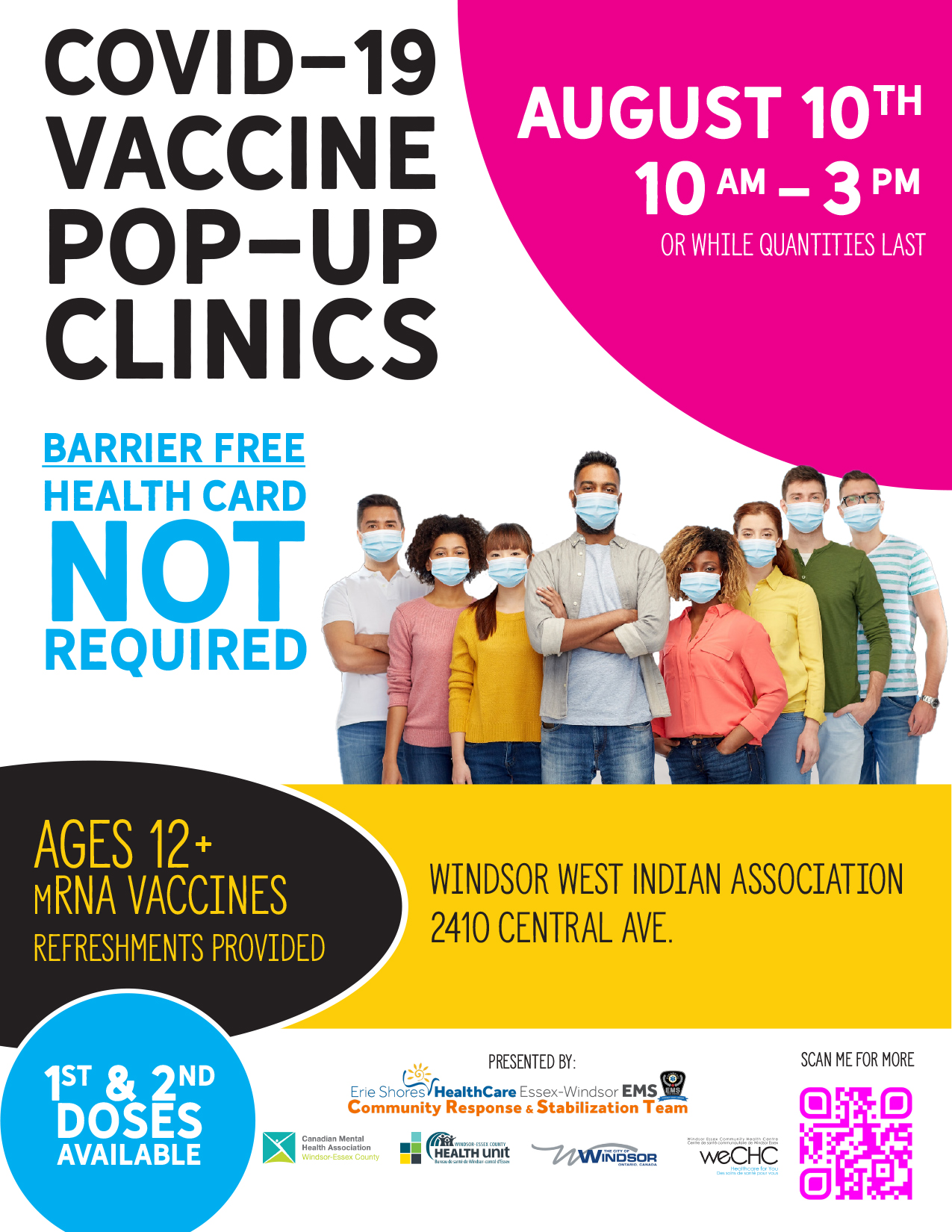 Vaccine pop-up clinic