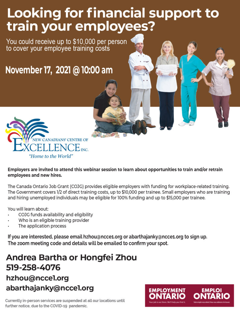 COJG webinar