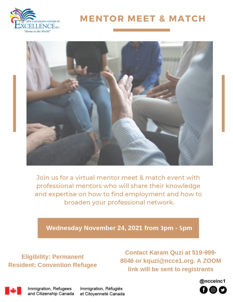 Mentor meet and match