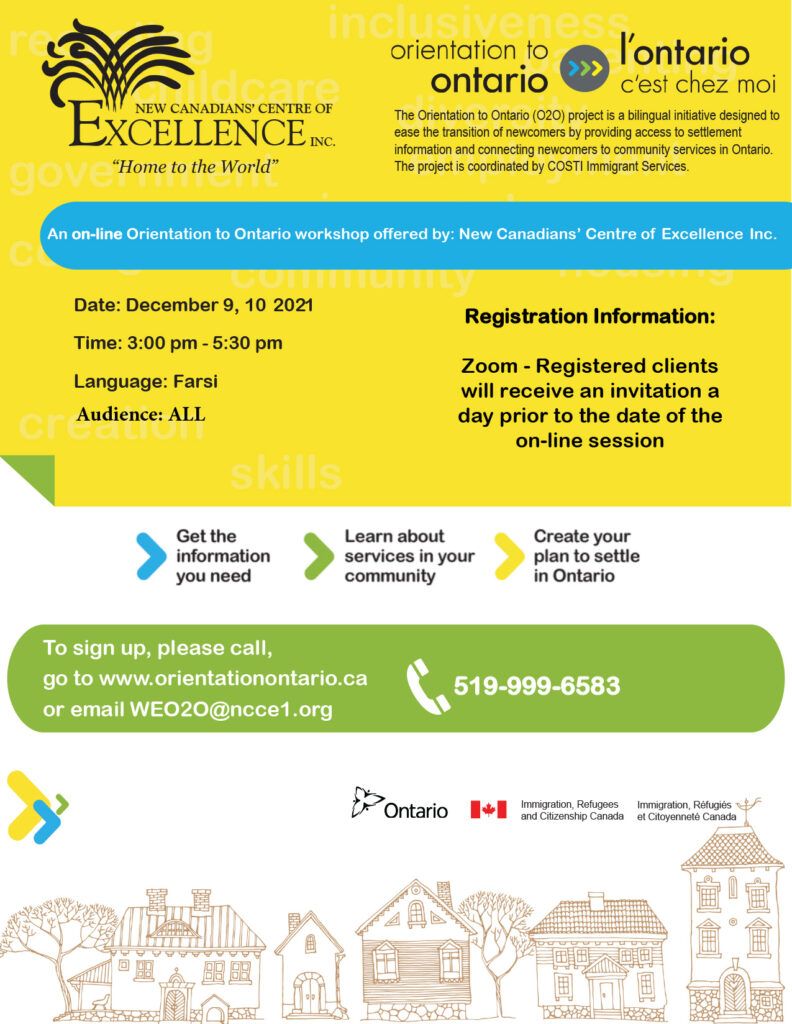 Orientation to Ontario (Farsi) 