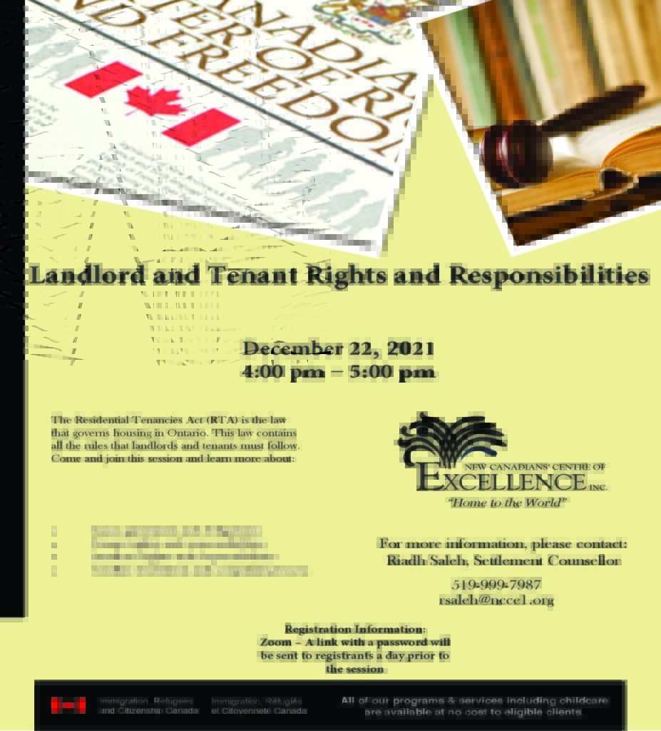 Landlord and Tenant Rights and Responsibilities