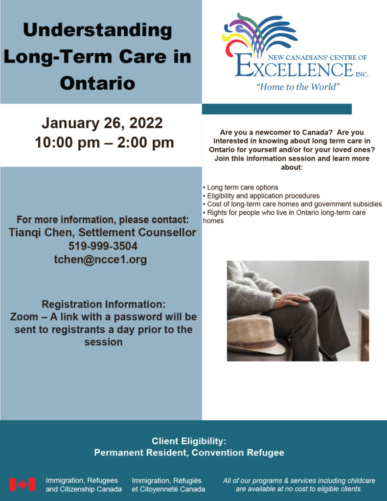 Understanding Long Term Care in Ontario