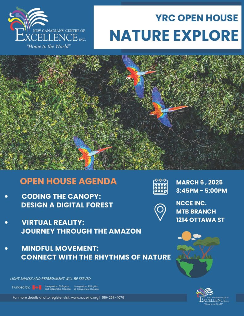 YRC OPEN HOUSE NATURE EXPLORE