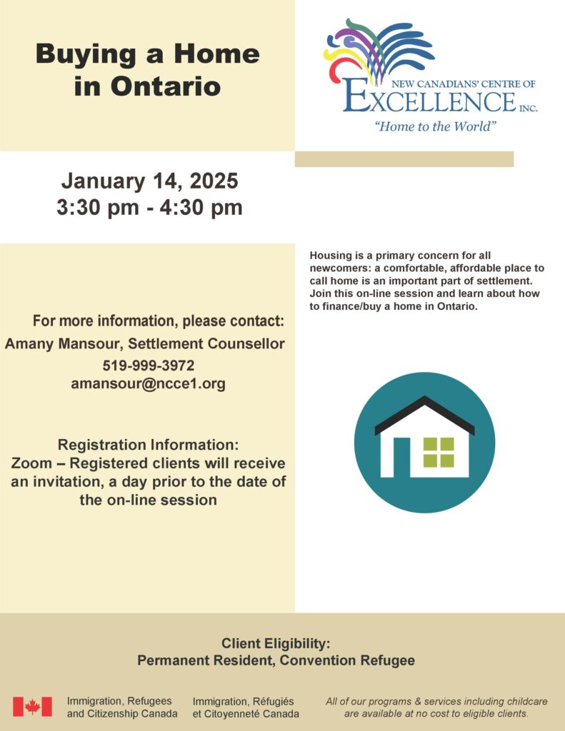 Buying a home in Ontario
