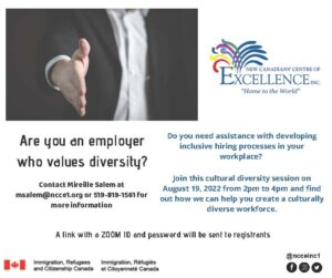 Cultural Diversity Session for Employers