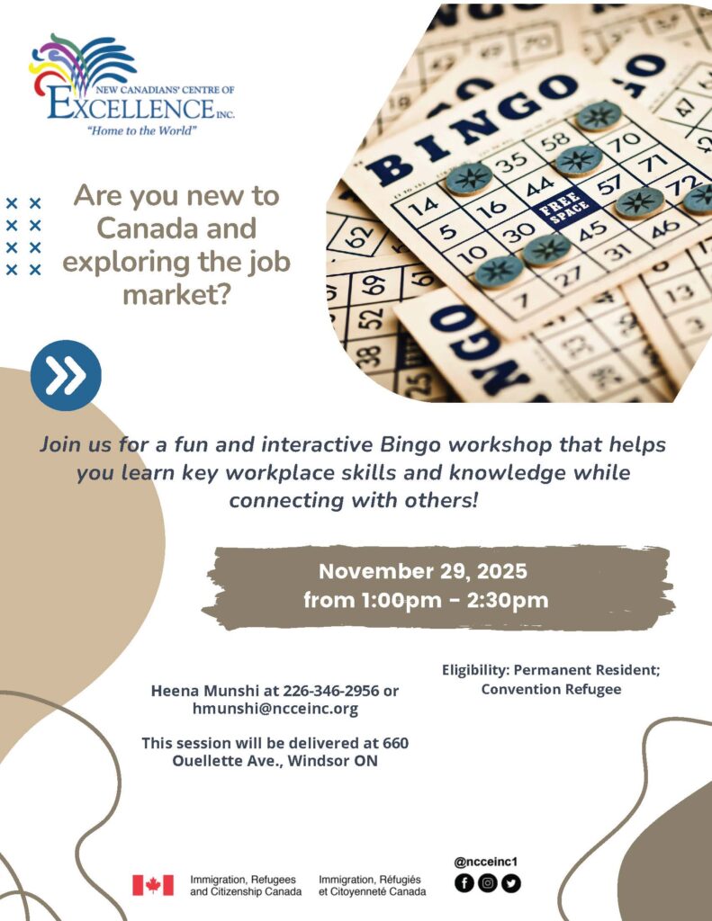 interactive Bingo workshop