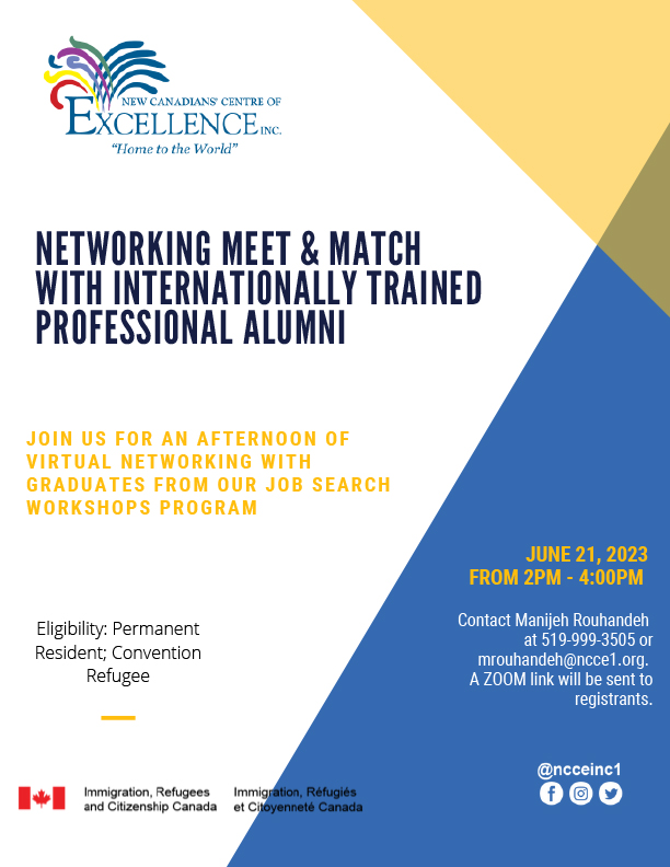 Networking Meet & Match with Internationally Trained Professional Alumni