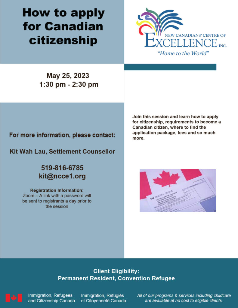 How to apply for Canadian Citizenship