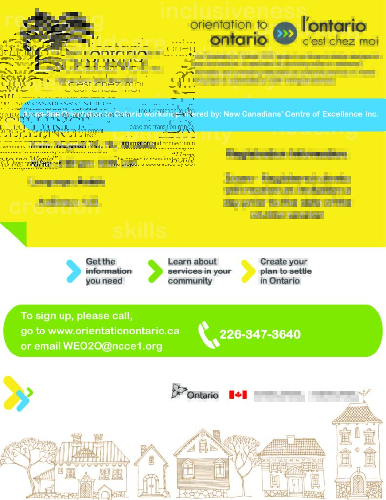 Orientation to Ontario - Arabic