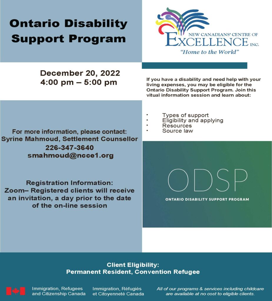ODSP Flyer