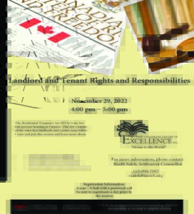 Landlord and Tenant Rights & Responsibilities