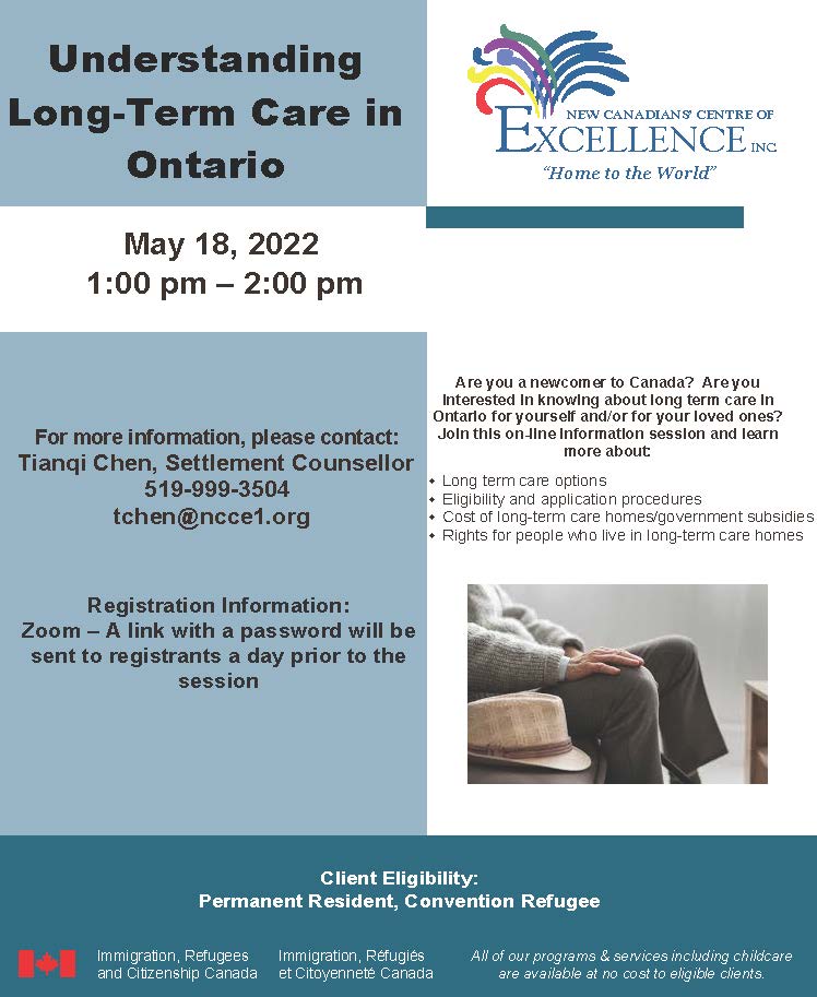 Understanding Long-Term Care  Flyer