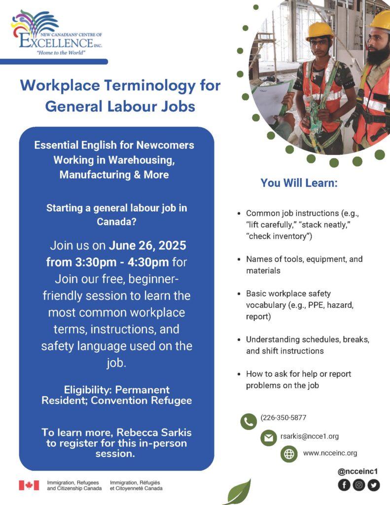 Workplace Term for General Labour