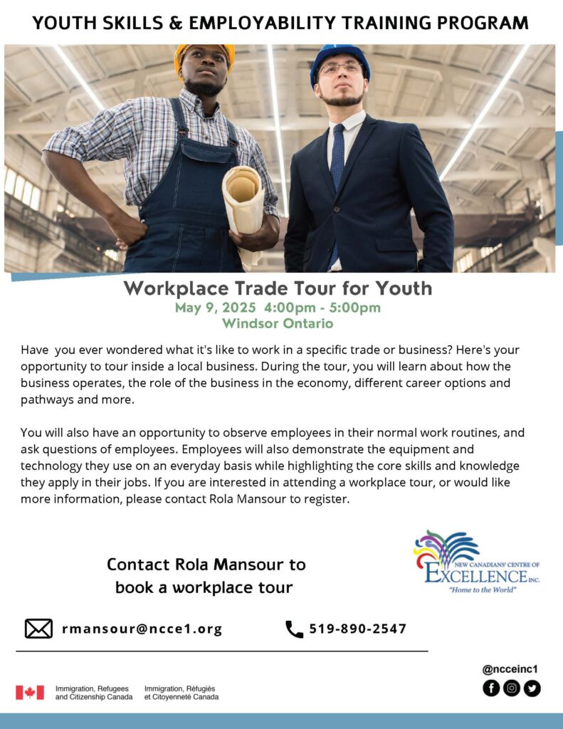 YESS - Workplace Trade Tour for Youth