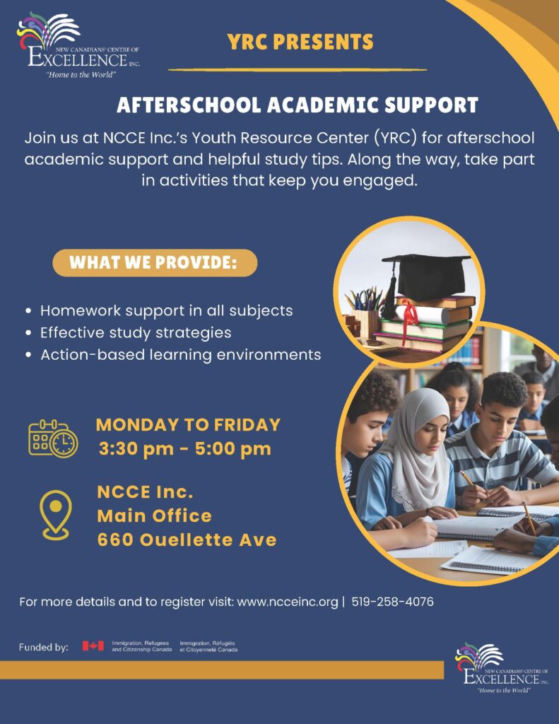 AFTER SCHOOL ACADEMIC SUPPORT
