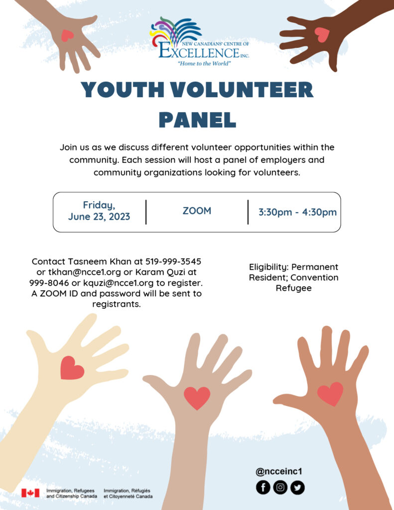 YOUTH VOLUNTEER PANEL