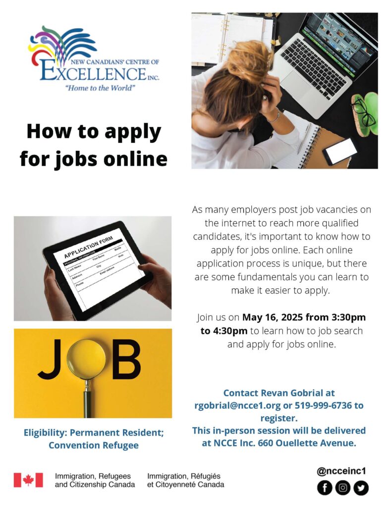 How to apply for jobs online