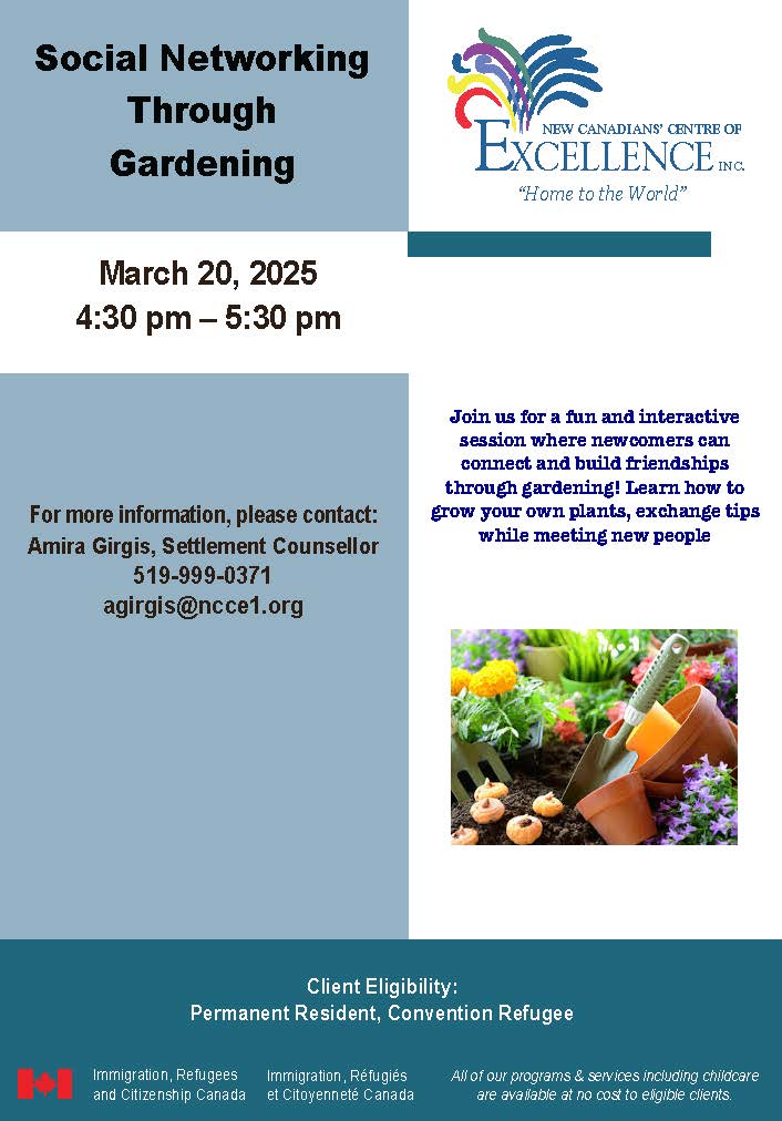 Social Networking Through Gardening