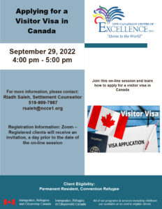 Applying for a Visitor Visa in Canada